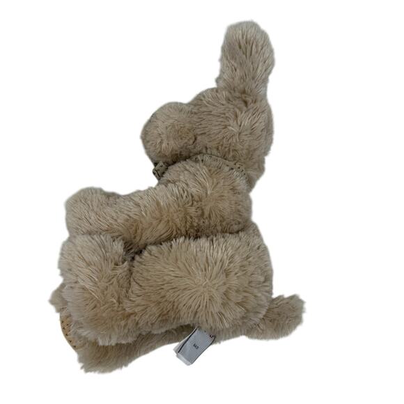 GUND Vintage Puppy Dog Cream Tan Neutral Soft Plush Stuffed Animal Toy 10 Inch - Picture 9 of 10